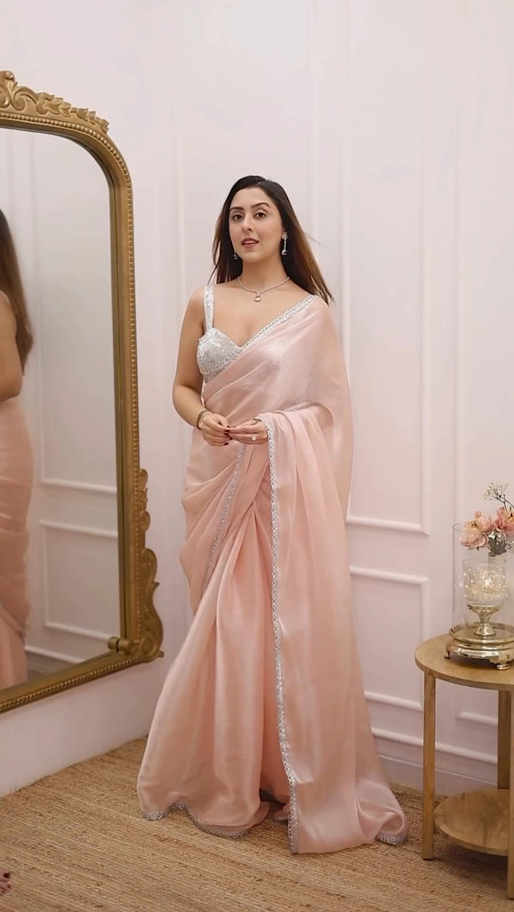 Embroidered Saree