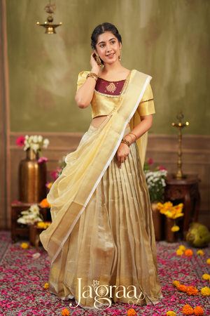 Dhaneshvari Art Silk Lehenga Set for Celebrations
