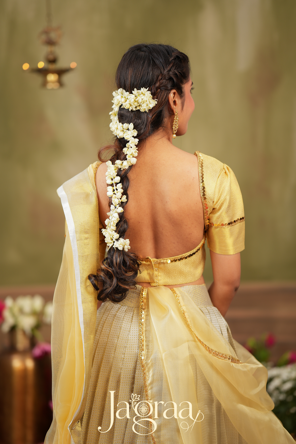 Dhaneshvari Art Silk Lehenga Set for Celebrations