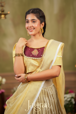 Dhaneshvari Art Silk Lehenga Set for Celebrations