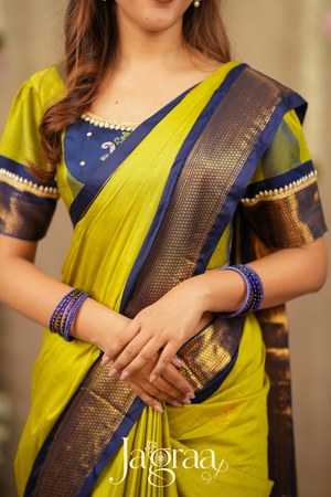 Esverylaxmi Premium Art Silk 2-In-1 Half Lehenga Saree