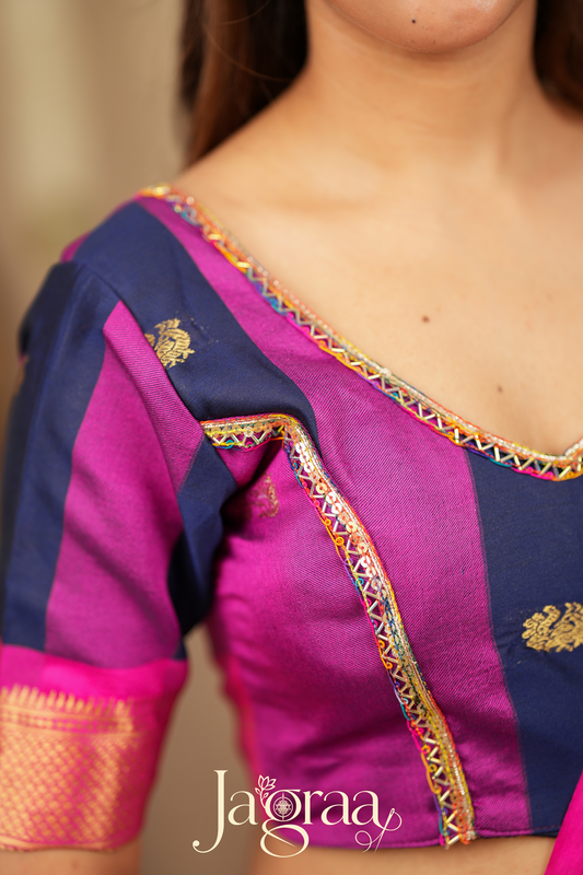 Dhanlaxmi 2-In-1 Half Saree with Best Handwork